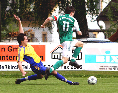 Auch der SV Bermatingen und Michael Fink Auch der SV Bermatingen und Michael Fink