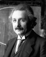 Albert Einstein in 1921, the year he was awarded the Nobel Prize in Physics Albert Einstein in 1921