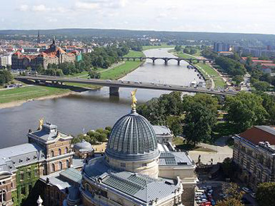 Elbe River, Dresden, Germany